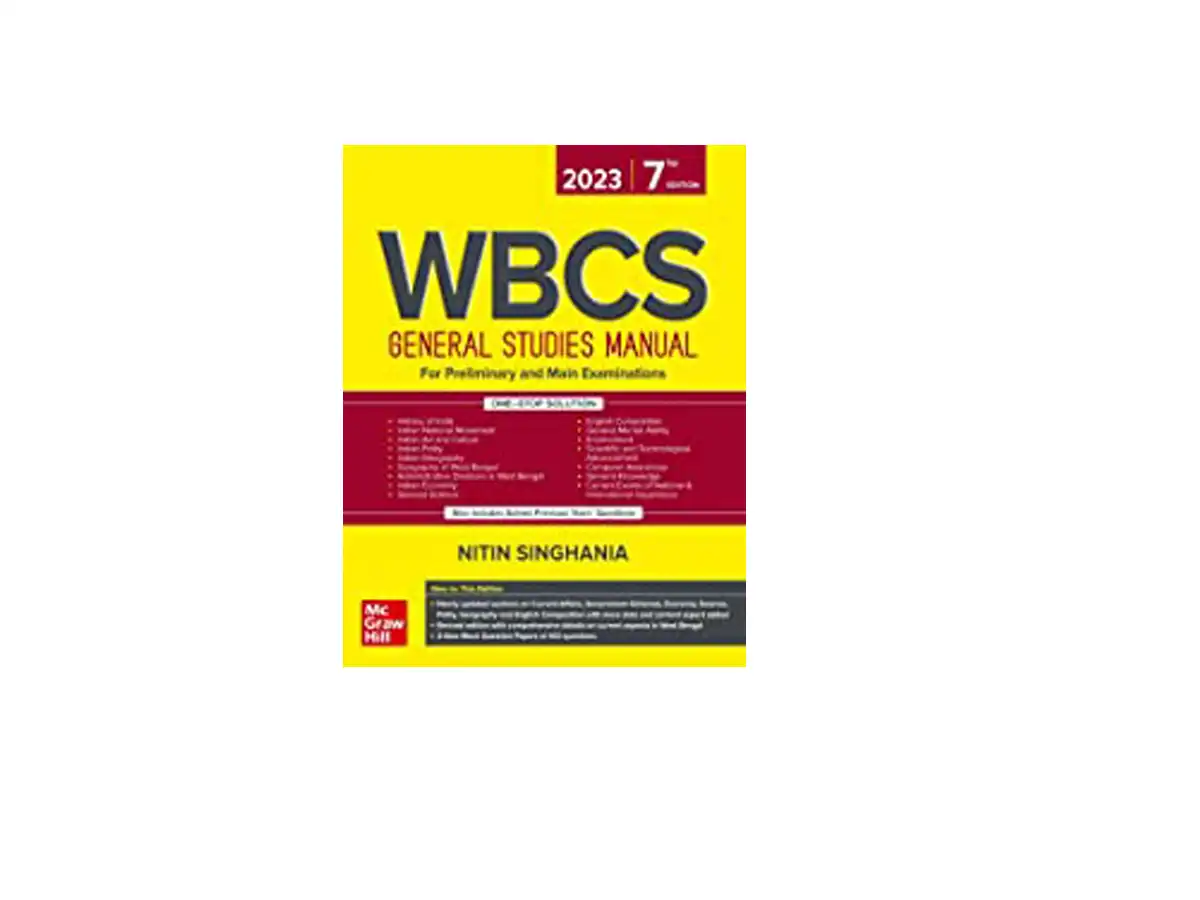 WBCS General Studies Manual 2023