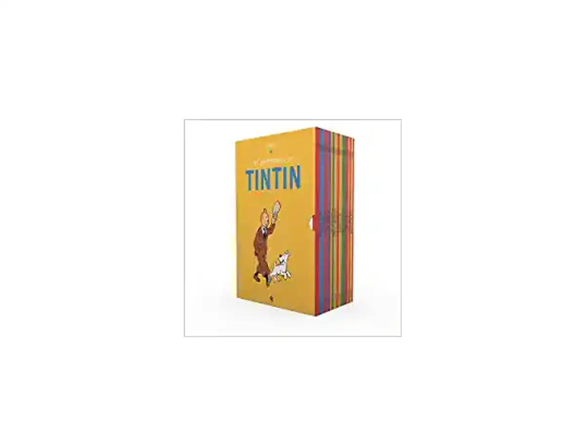 Tintin Paperback Boxed Set 23 Titles